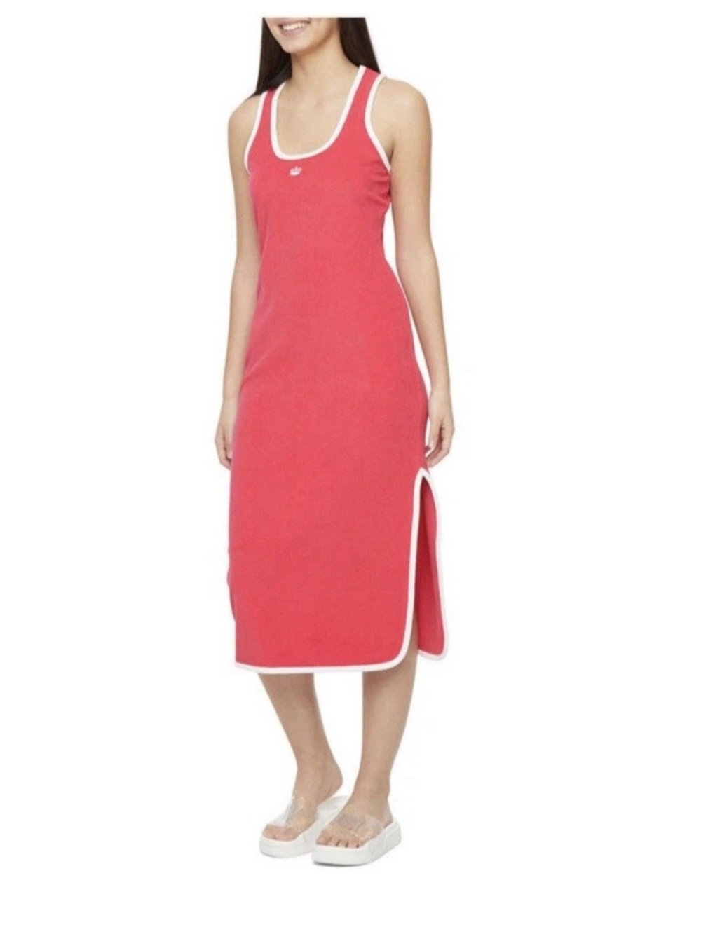Juicy Couture Hot Pink dress with White Trim